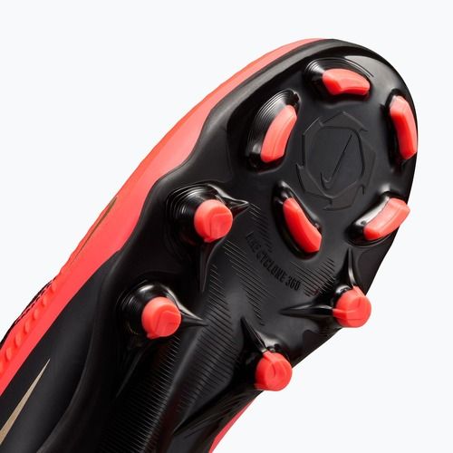 Kinder-Fußballschuhe Nike Jr. Phantom 6 High Academy Bright Crimson/Bright Crimson/Black