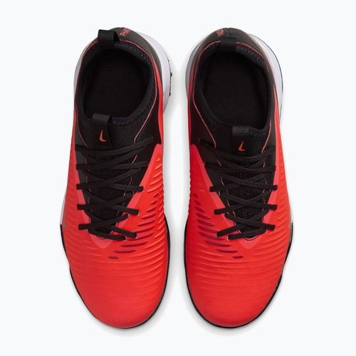 Kinder-Fußballschuhe Nike Jr. Phantom 6 Low Academy Bright Crimson/Bright Crimson/Black