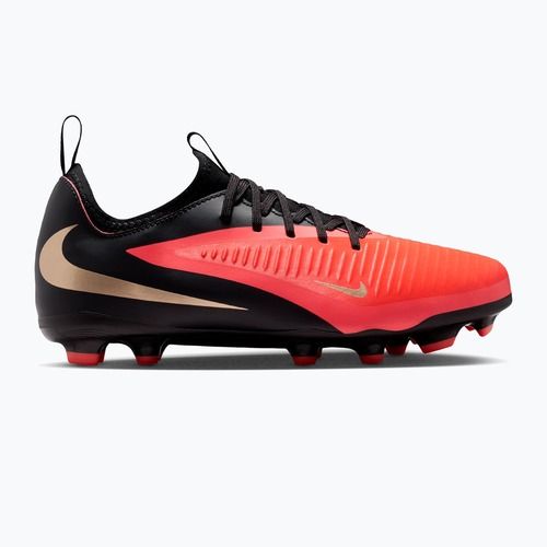 Kinder-Fußballschuhe Nike Jr. Phantom 6 Low Academy bright crimson/bright crimson/black