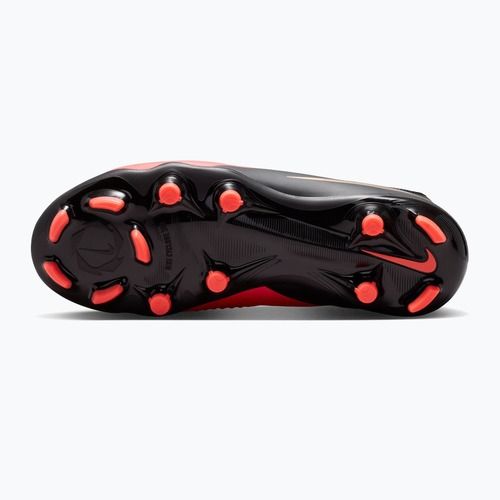 Kinder-Fußballschuhe Nike Jr. Phantom 6 Low Academy bright crimson/bright crimson/black