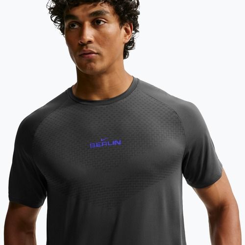 Herren-Laufshirt Nike Stride anthracite