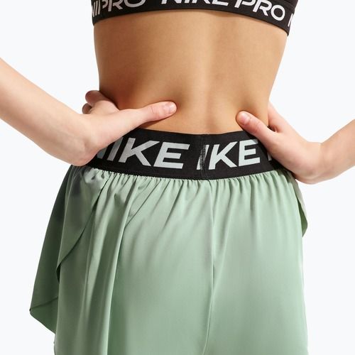 Kindershorts Nike Pro Dri-Fit 2in1 steam/black/white