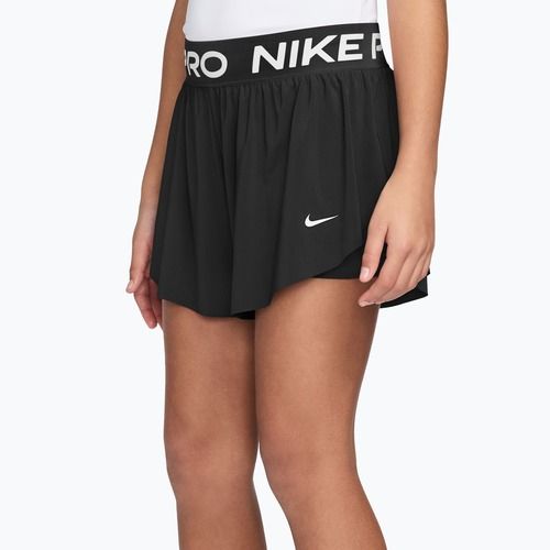 Kindershorts Nike Pro Dri-Fit 2in1 black/black/white