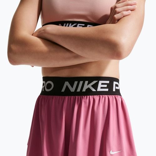 Kindershorts Nike Pro Dri-Fit 2in1 peony/black/white