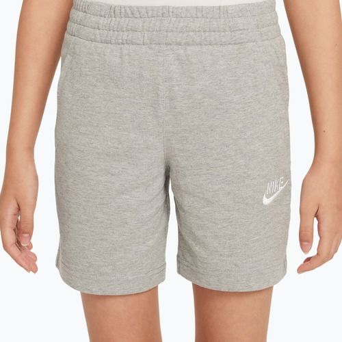 Kindershorts Nike Sportswear Club 6" dark grey heather/white