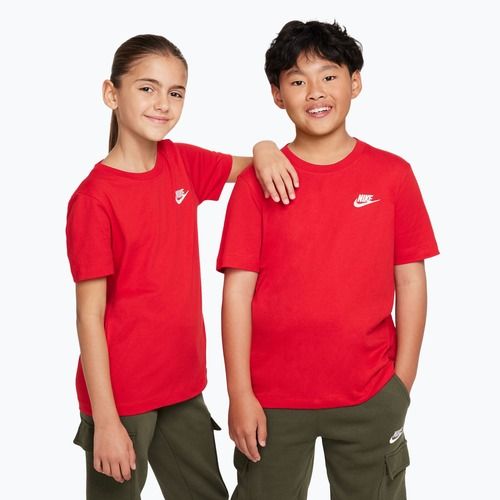 Kinder-Shirt Nike Sportswear university red