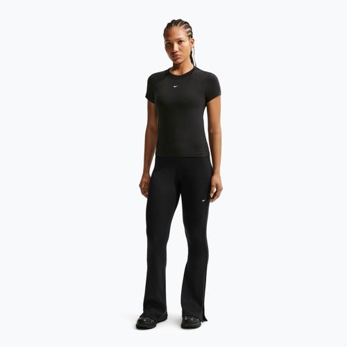 Damen-T-Shirt Nike Sportswear Chill Knit black/white
