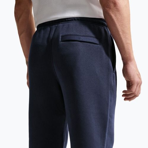 Herrenhose Nike Club Cuffed Brushed obsidian/obsidian/white