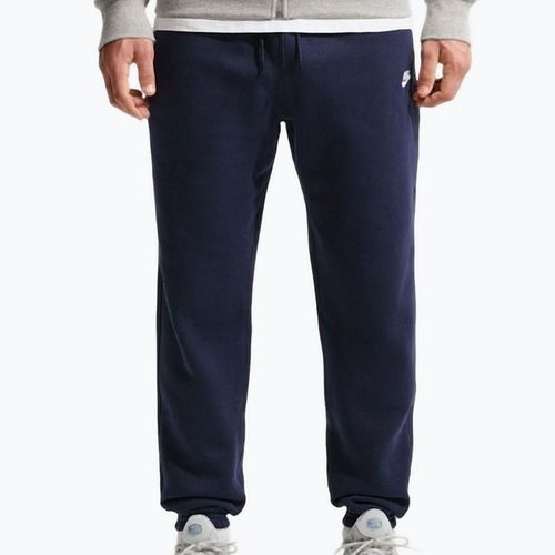 Herrenhose Nike Club Cuffed Brushed obsidian/obsidian/white