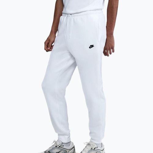 Herrenhose Nike Club Jogger white/white/black