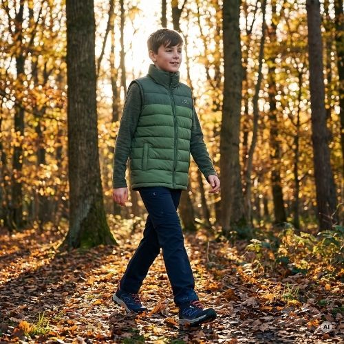 Kinderweste KADVA Cryon JR grün