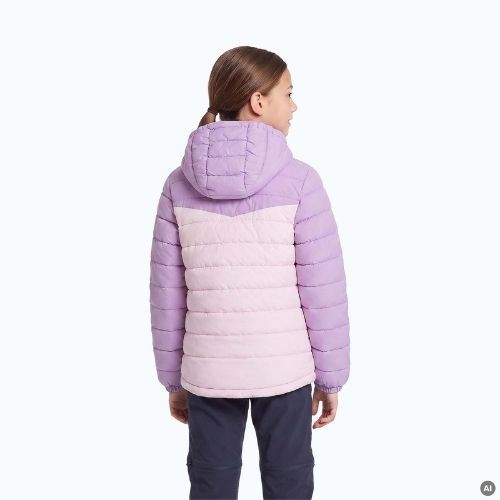 Kinderwattierte Jacke KADVA Snoway JRG lila