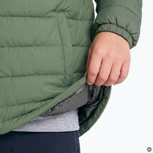 Kinderwattierte Jacke KADVA Snoway JRG grün