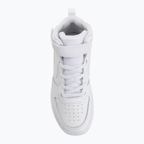 Kinderschuhe Nike Court Borough Mid 2 white/white/white