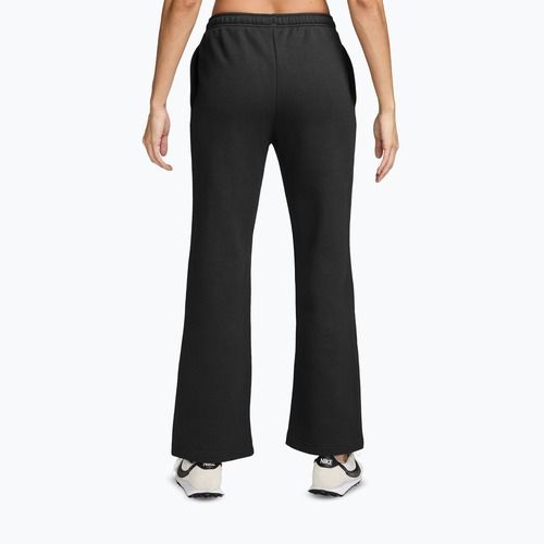 Damenhose Nike Studio Fleece total black/sail