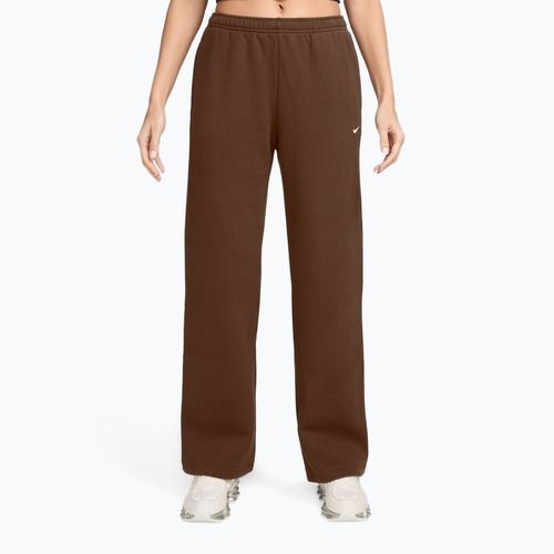 Damenhose Nike Studio Fleece cacao wow/sail