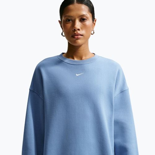 Damenpullover Nike Studio Fleece Medium Weight work blue/sail