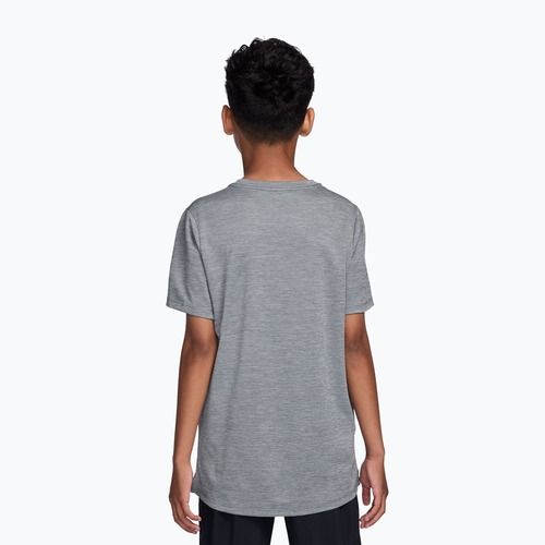 Kinder-Shirt Nike Miler smoke grey/heather