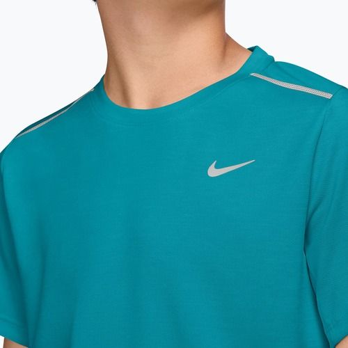 Kinder-Shirt Nike Miler bright spruce/energy/heather