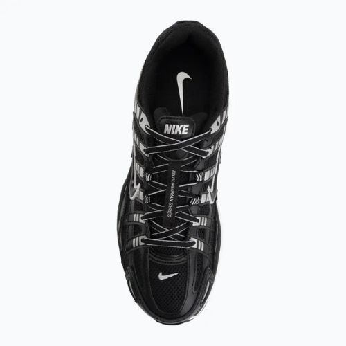 Herren Schuhe Nike P-6000 black/white/metallic silver/black