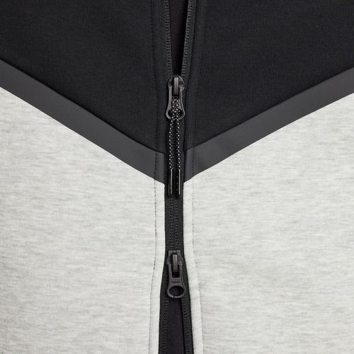 Herrenpullover Nike Tech black/dark grey heather/black