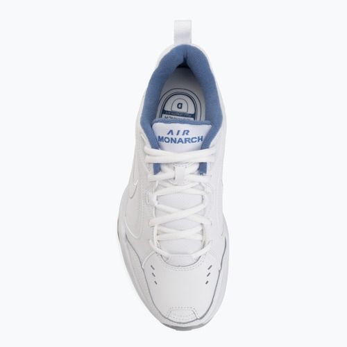 Herren Trainingsschuhe Nike Air Monarch IV white/indigo storm/gum light brown/white