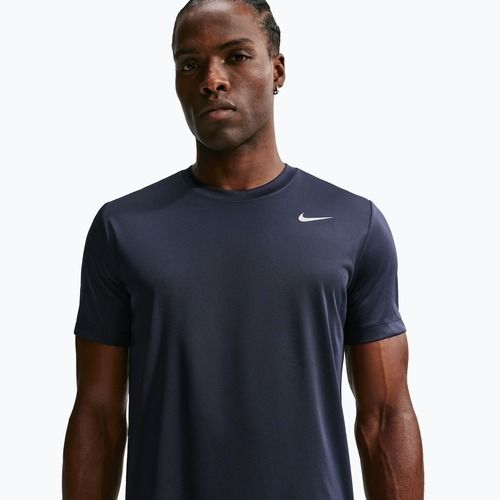 Trainings-T-Shirt Herren Nike Dri-FIT Training T-Shirt obsidian/matte silver