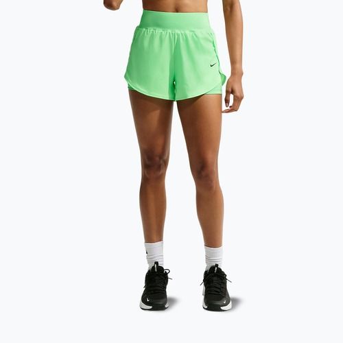 Damen Trainingsshorts Nike Pro Sculpt illusion green/black