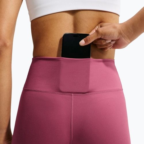 Damenleggings Nike One pink smoke/white