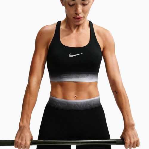 Sport-BH Nike Pro black/black/ghost/smoke grey