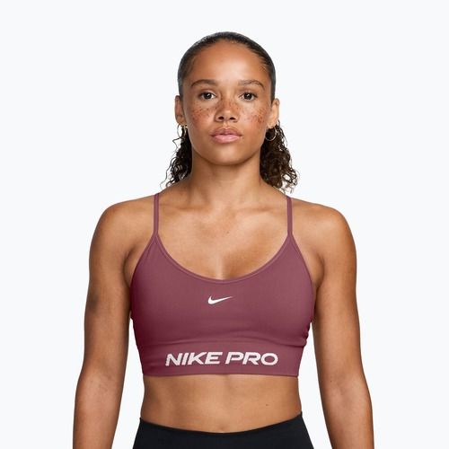 Sport-BH Nike Pro Seamless pink smoke/white