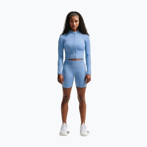 Damen-Trainingssweatshirt Nike Pro Seamless work blue