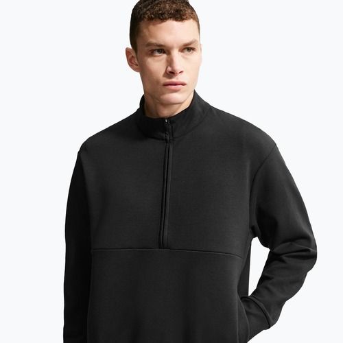 Herren-Trainingssweatshirt Nike 24.7 ImpossiblySoft Black/Dark Smoke Grey
