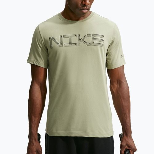 Trainings-T-Shirt Herren Nike Dri-FIT Training T-Shirt dusty olive/black