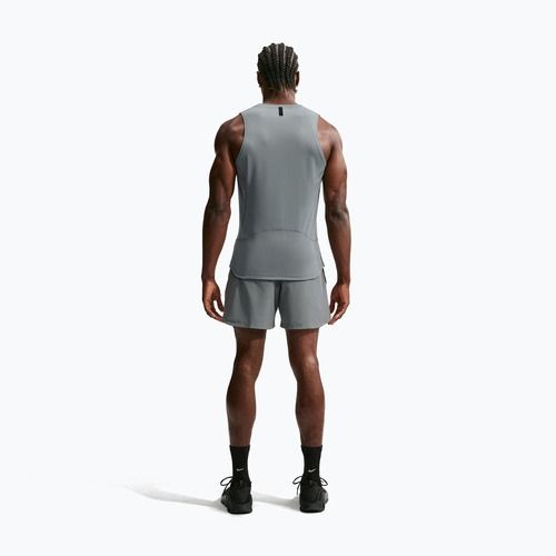 Trainings-T-Shirt Herren Nike Pro smoke grey/black