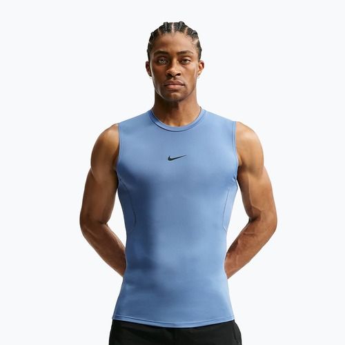 Trainings-T-Shirt Herren Nike Pro indigo storm/black