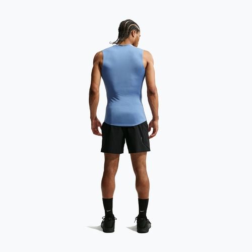 Trainings-T-Shirt Herren Nike Pro indigo storm/black