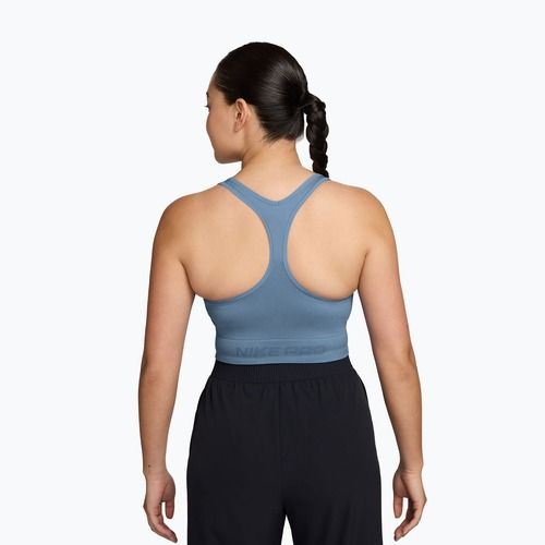 Damen-Trainingsshirt Nike Pro Seamless work blue