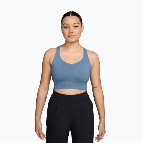 Damen-Trainingsshirt Nike Pro Seamless work blue