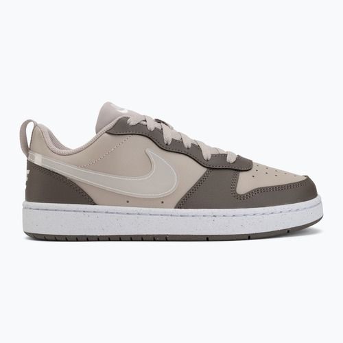 Nike Court Borough Low Schuhe moon particle/cave stone/weiß/weiß