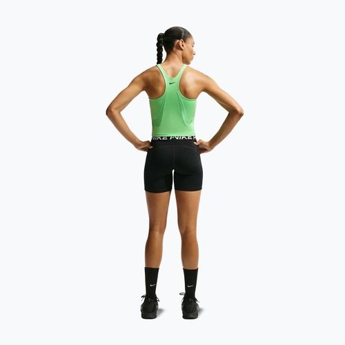 Damen-Trainingsshirt Nike Pro Sculpt illusion green/cucumber calm/black