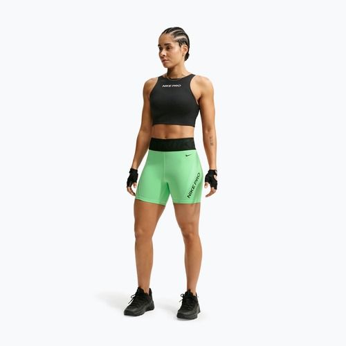 Damen Trainingsshorts Nike Pro Sculpt illusion green/cucumber calm/black/black
