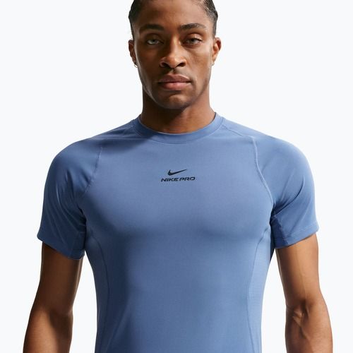 Trainings-T-Shirt Herren Nike Pro Training indigo storm/black