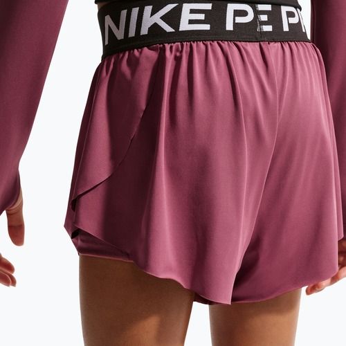 Kindershorts Nike Pro pink smoke/black/white