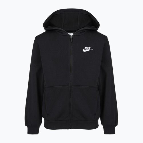 Kinder-Sweatshirt Nike Club Fleece black/white