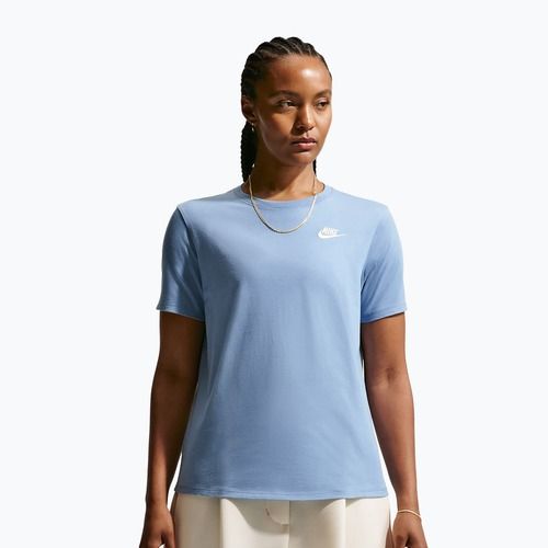 Damen-T-Shirt Nike Sportswear Club Essentials work blue