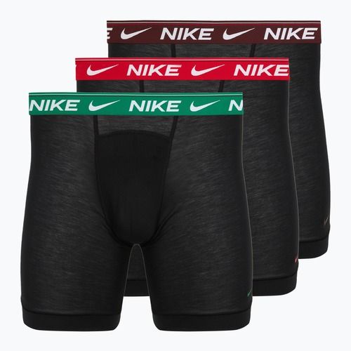 Herrenboxershorts Nike Dri-FIT Ultra Comfort Long 3 pack gray