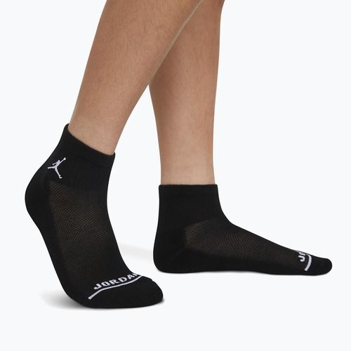Skarpetki dziecięce Nike Jordan Legend Ankle Quarter 6 pack black