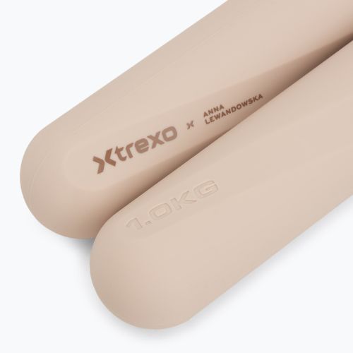 Kurzhantel-Set XTREXO x Anna Lewandowska Bars 210 Beige