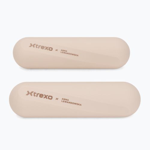 Kurzhantel-Set XTREXO x Anna Lewandowska Bars 210 Beige